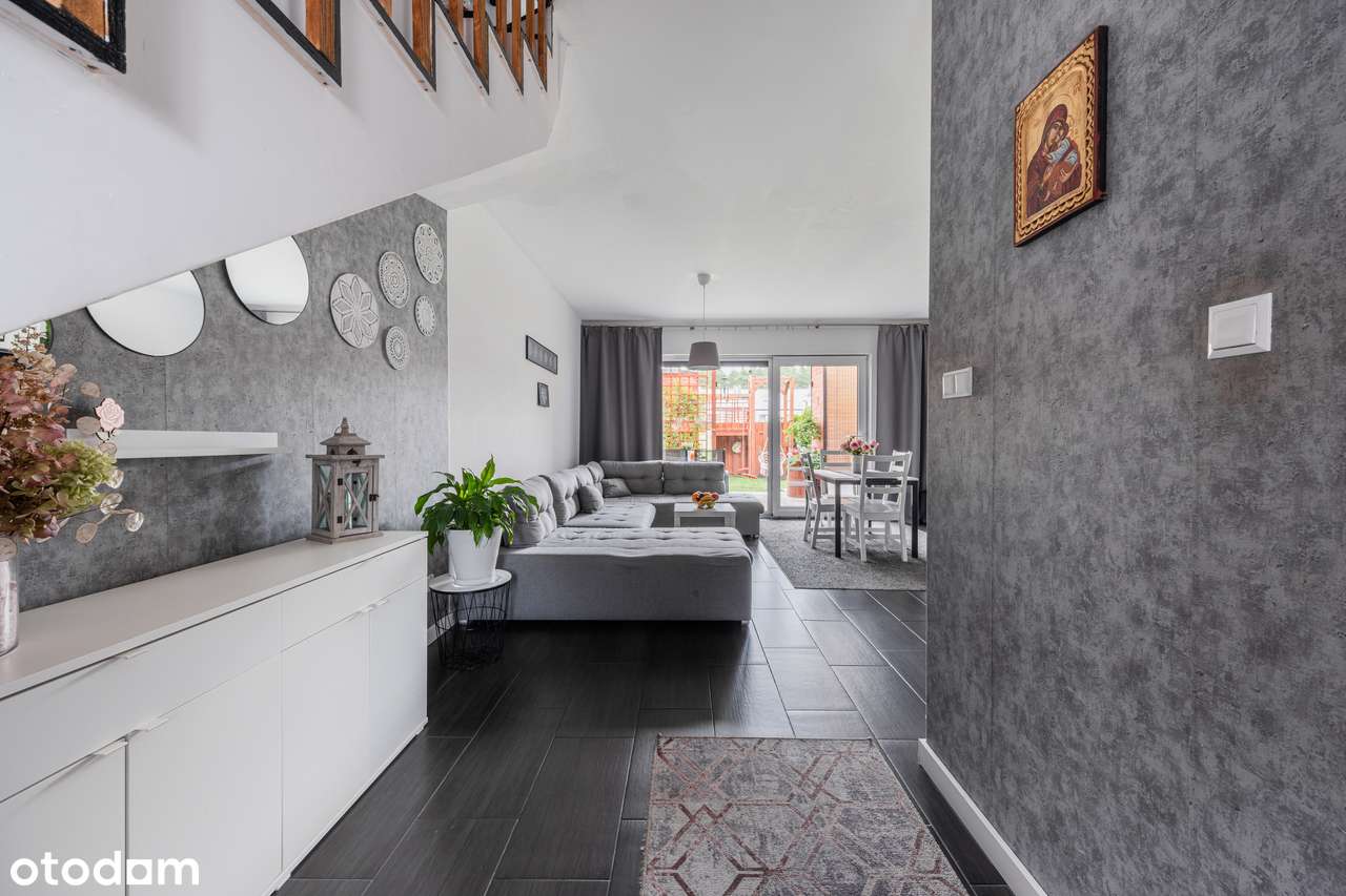 Gotowy, urządzony 4 pokojowy dom z ogródkiem-3