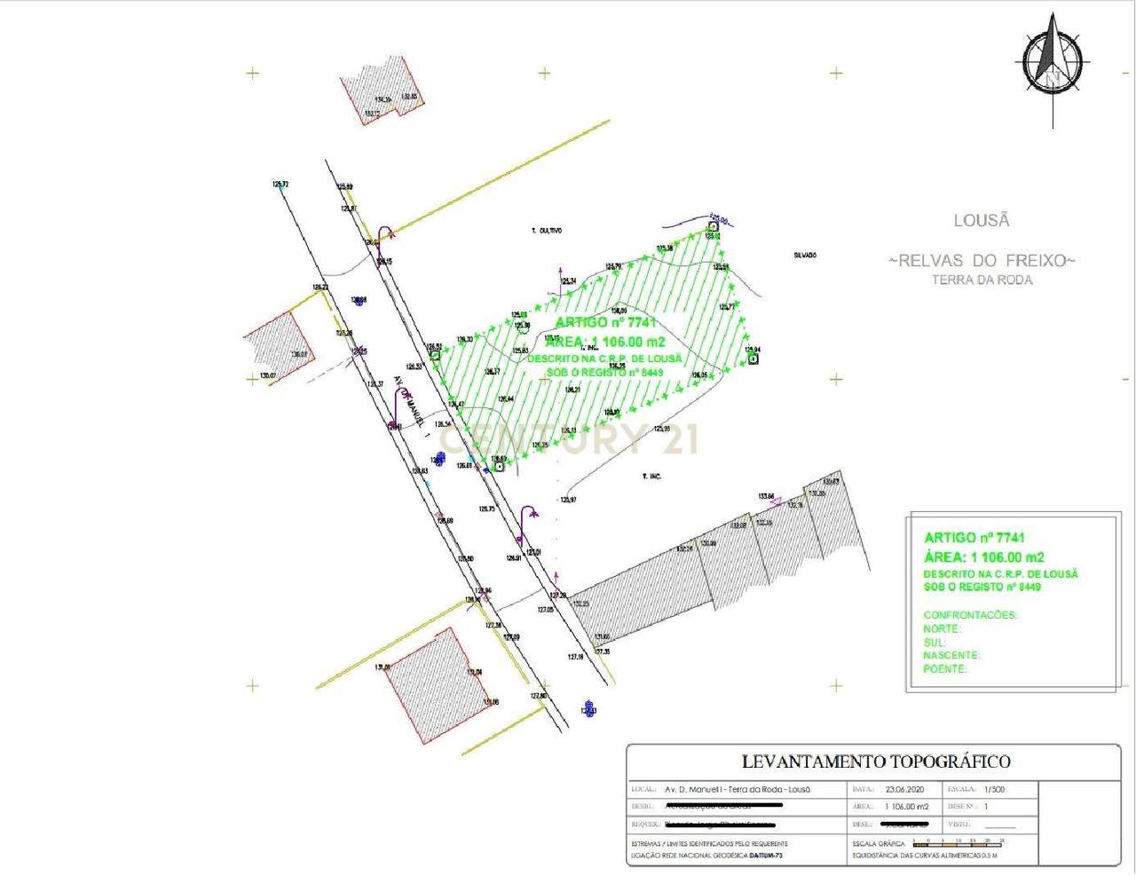 Lote de Terreno - C/ Projeto aprovado para moradia T3-17