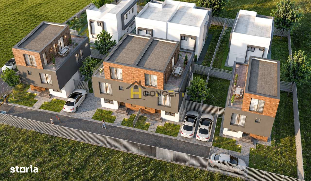 Vila Premium tip duplex, Popesti Leordeni, comision 0%-3