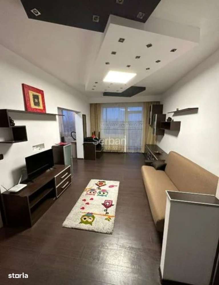 Apartament 1 cameră, 33 mp, mobilat, utilat. 54000 E. Comision 0-0