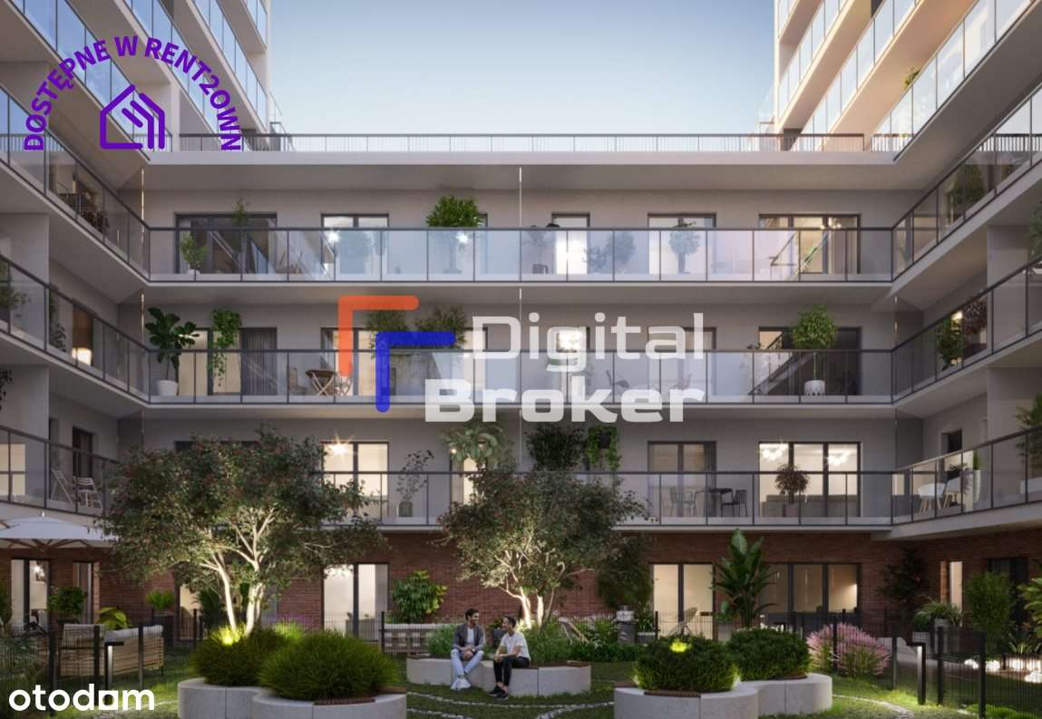 Okazja⭐idealna Inwestycja⭐2 Pokoje⭐Balkon - Pełny obrazek: 3/4