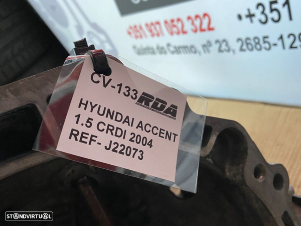 CV133 Caixa De Velocidades Hyundai Accent 1.5 Crdi De 2004 Ref- J22073 - 5
