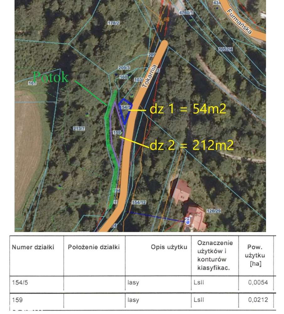 Wisła dz. z DOJAZDEM przy STRUMYKU 54m2 /212m2 / 266m2 BEZPOŚREDNIO - Pełny obrazek: 3/6