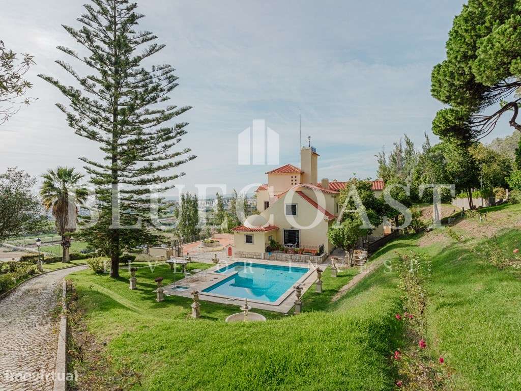 Fantástico Palacete com vista única na Costa da Caparica-6