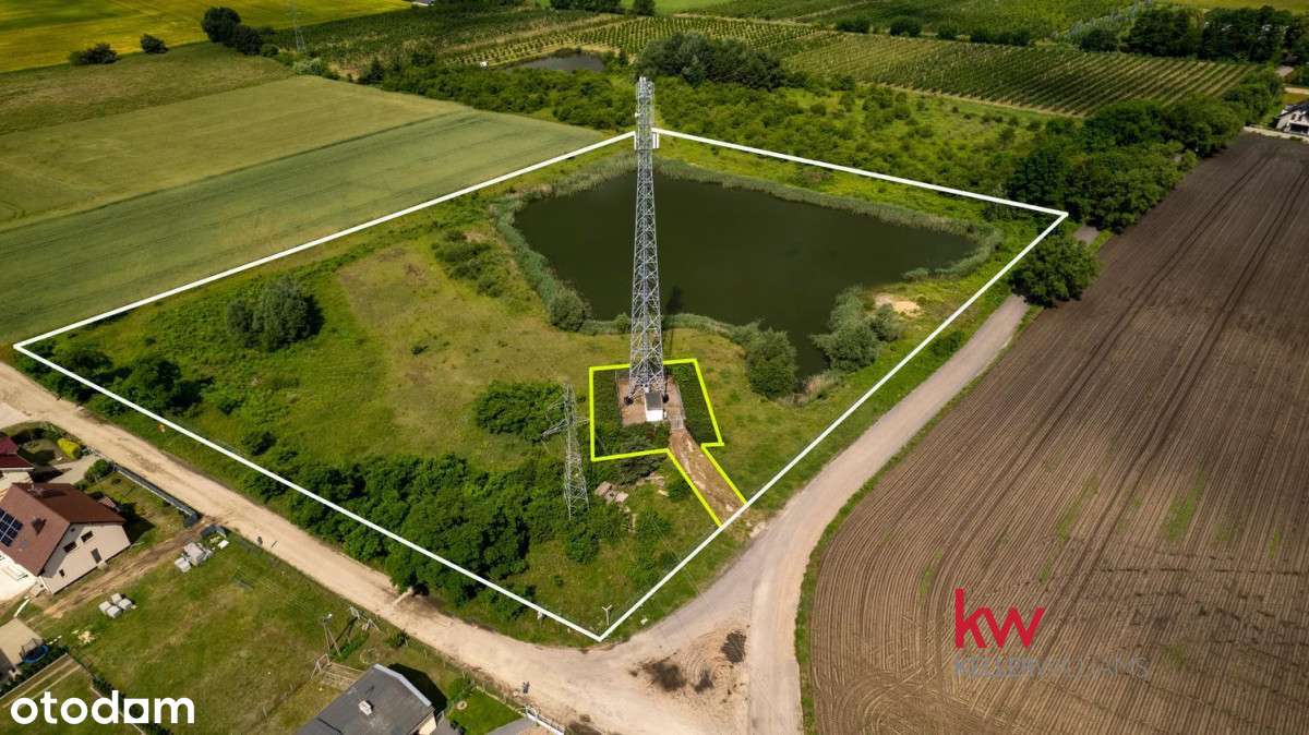 Działka objęta Mpzp ze stawem, Sierosław - Pełny obrazek: 4/10