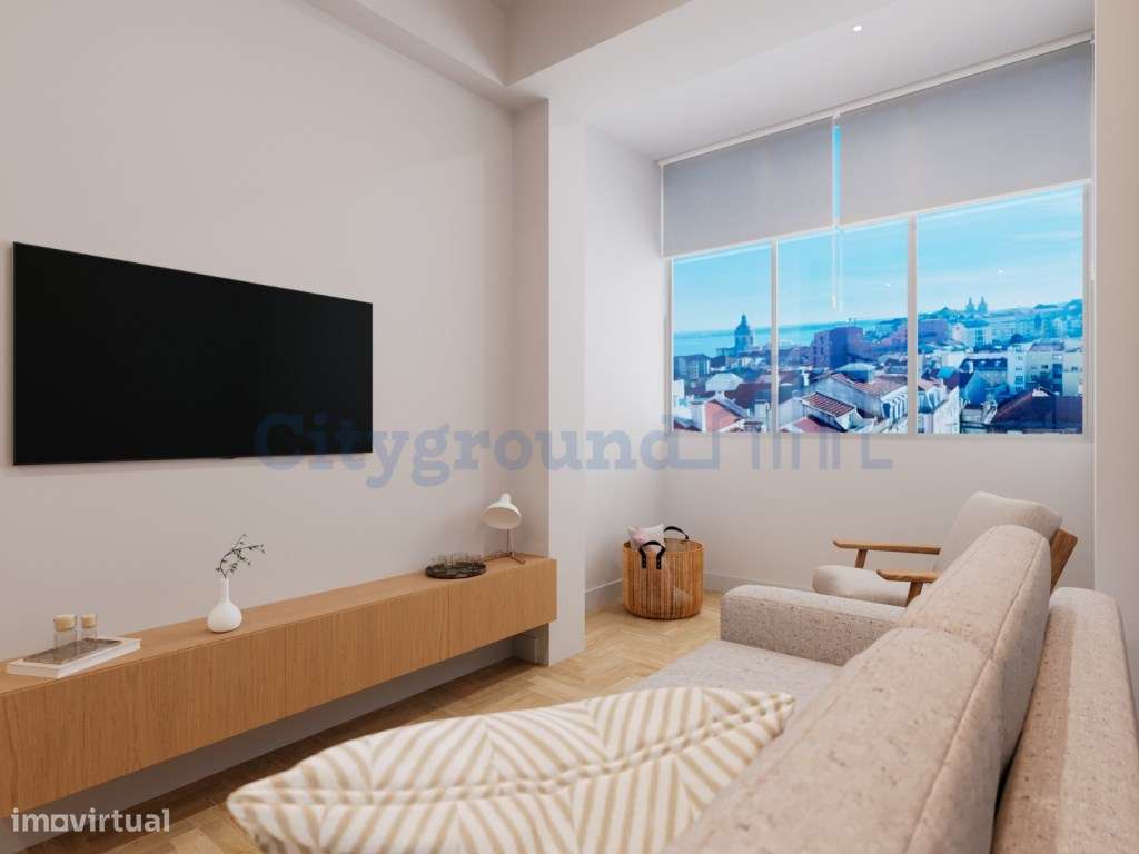 Apartamento T2 de charme, com varanda e deslumbrante vista de rio e... - Grande imagem: 4/23