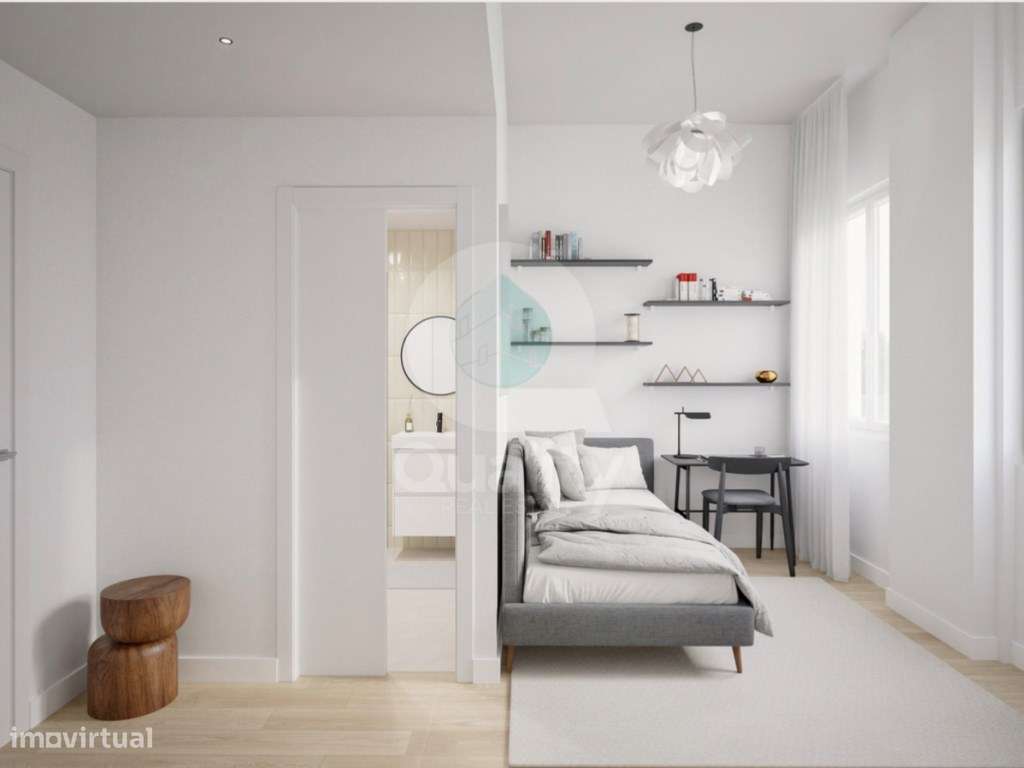 Terreno com projeto aprovado para construção de moradia T2 no Centr... - Grande imagem: 4/12