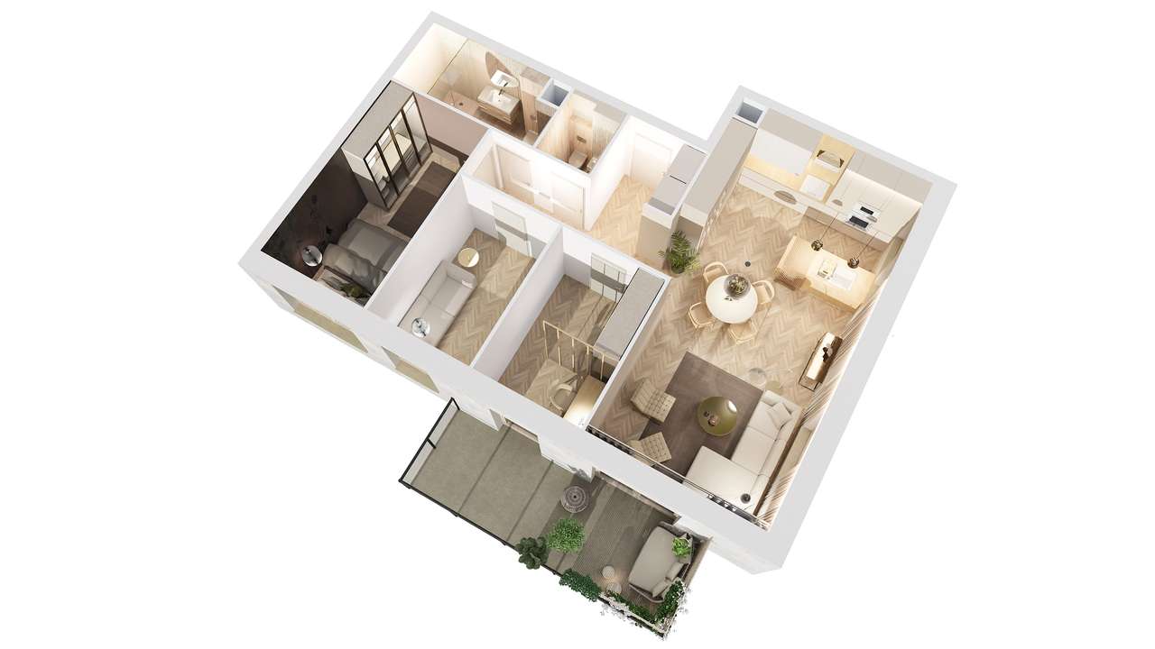 Ostatni duży apartament na sprzedaż! Blisko lasu!-3