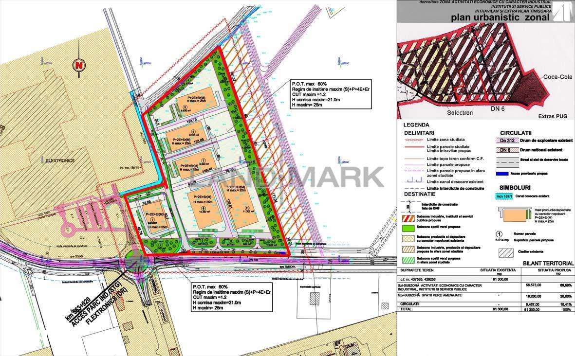 Teren de vanzare cu PUZ in zona Torontalului-1