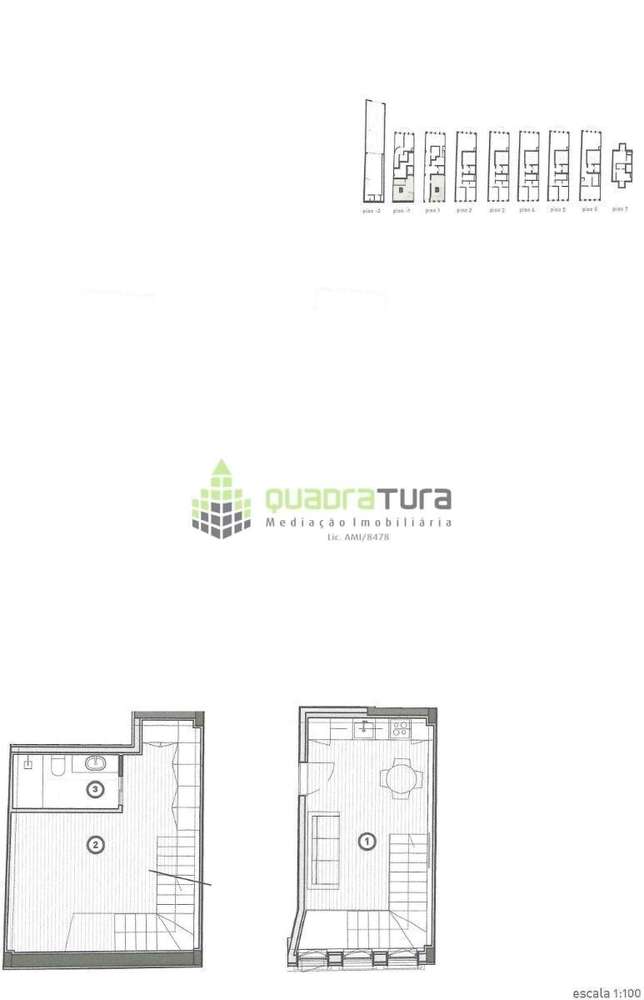 Apartamento T1 Duplex | Av. Fernão Magalhães | Porto - Grande imagem: 3/8