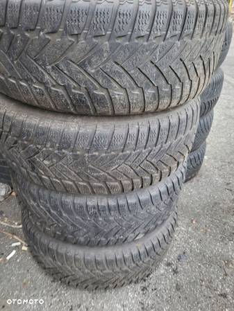 4X KOŁA 7J 205/55R16 FELGI STALOWE OPONY ZIMOWE DUNLOP RUNFLAT BMW 3 E90 OE - 16