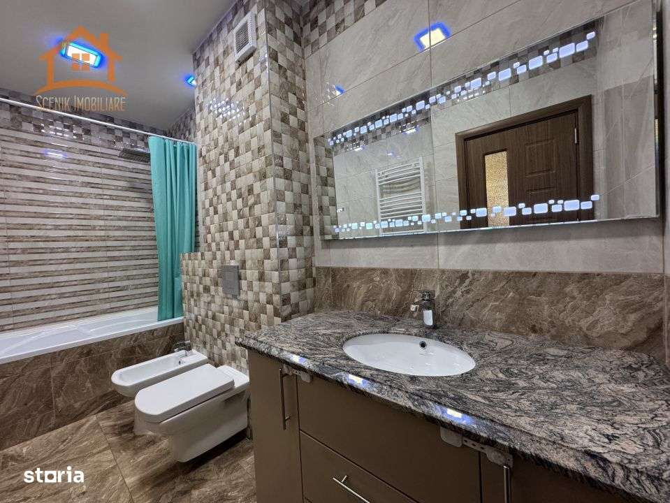 Isaran, ap. cu 3 camere, 96 mp + terasa 11.82, mobilat si utilat, loc-8