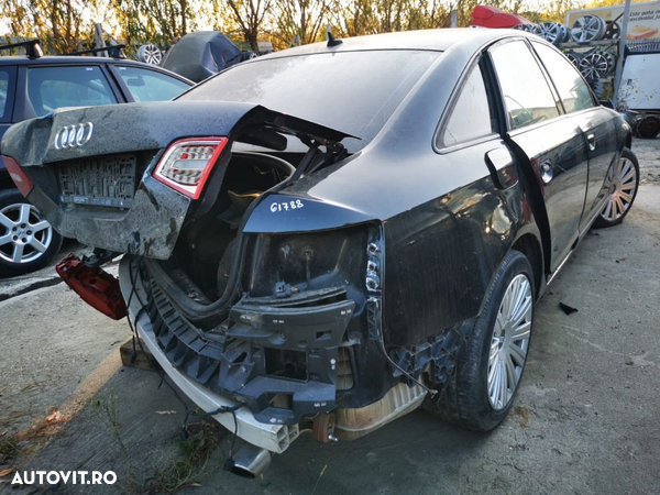 AUDI A6 4F An 2009 motor CAN 2700 cm³ 190CP Masca fata Traversa fata Lonjeron Aripa fata Capota mot - 6