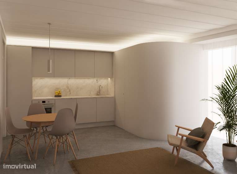 Studio com 2 quartos e 53m², no Centro de Setúbal - Grande imagem: 2/6