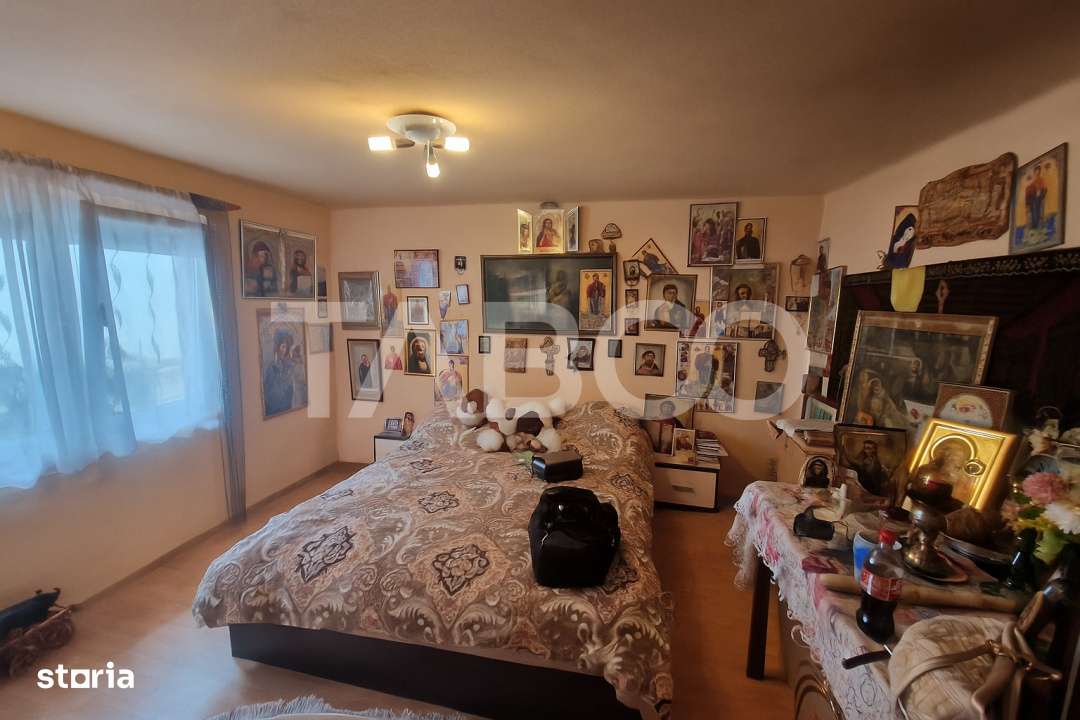 Casa individuala 3 camere cu teren de 446 mp Rasinari Sibiu-1