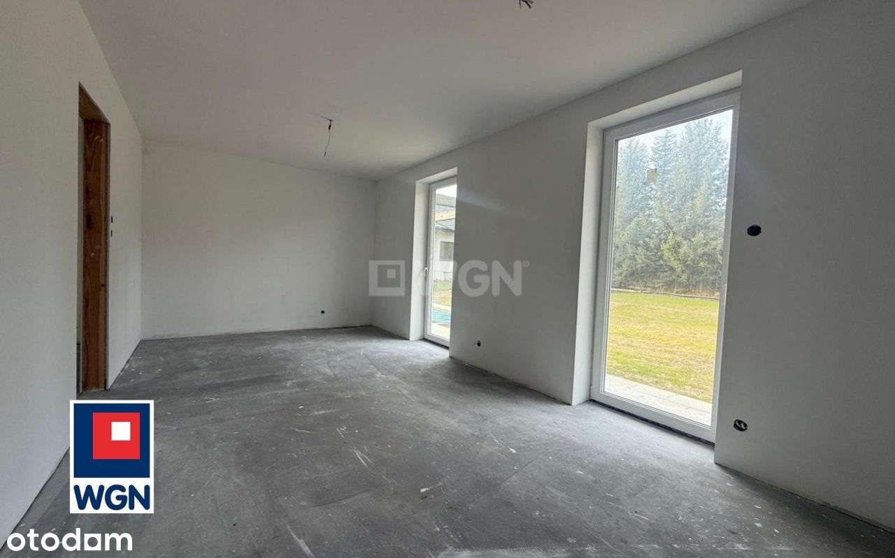 Dom szkieletowy z antresolą, przestrzeń, zieleń, cisza-6