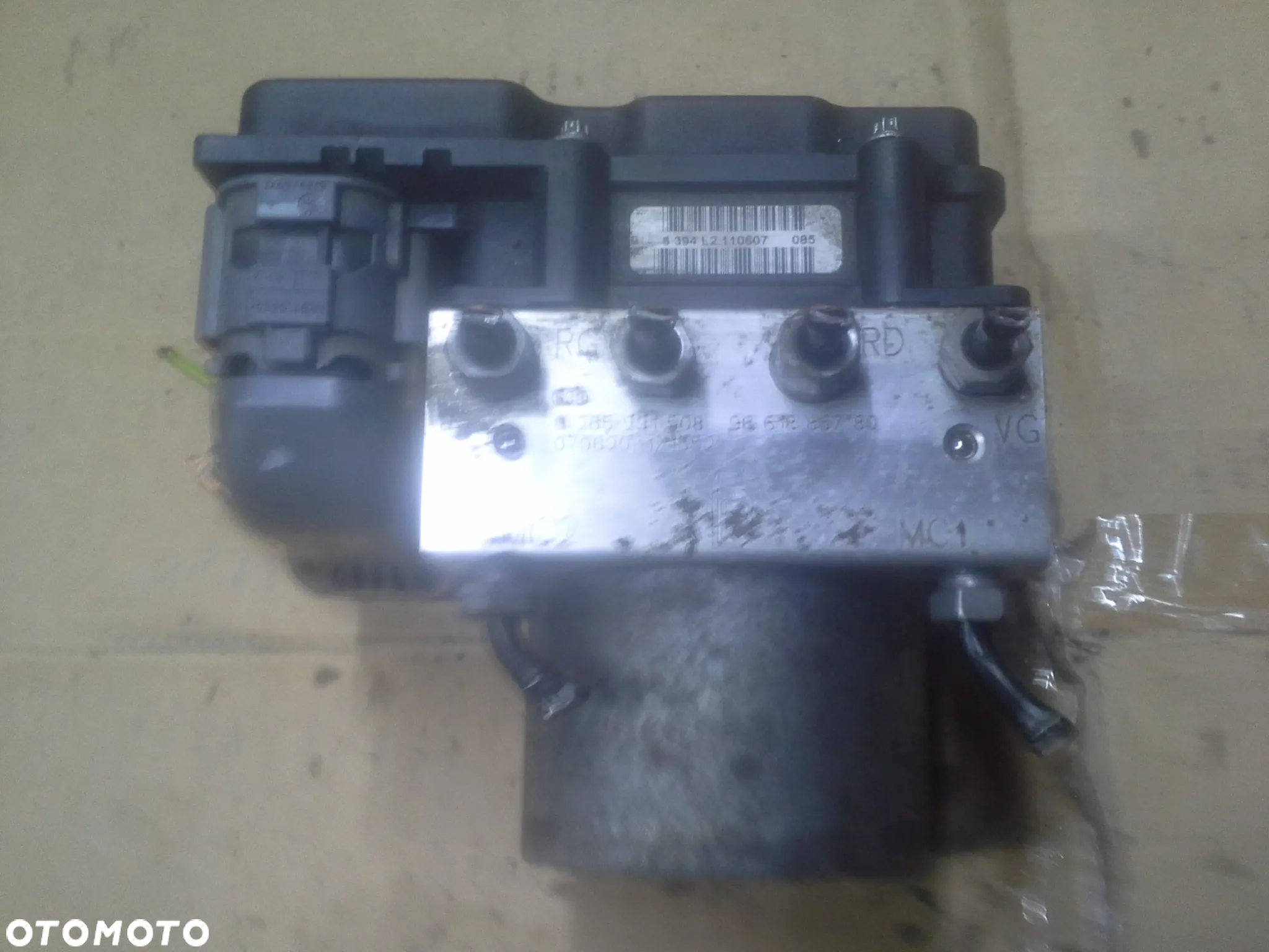 Peugeot 307 1.6 HDi pompa abs 9663345480 0265231508 - 6
