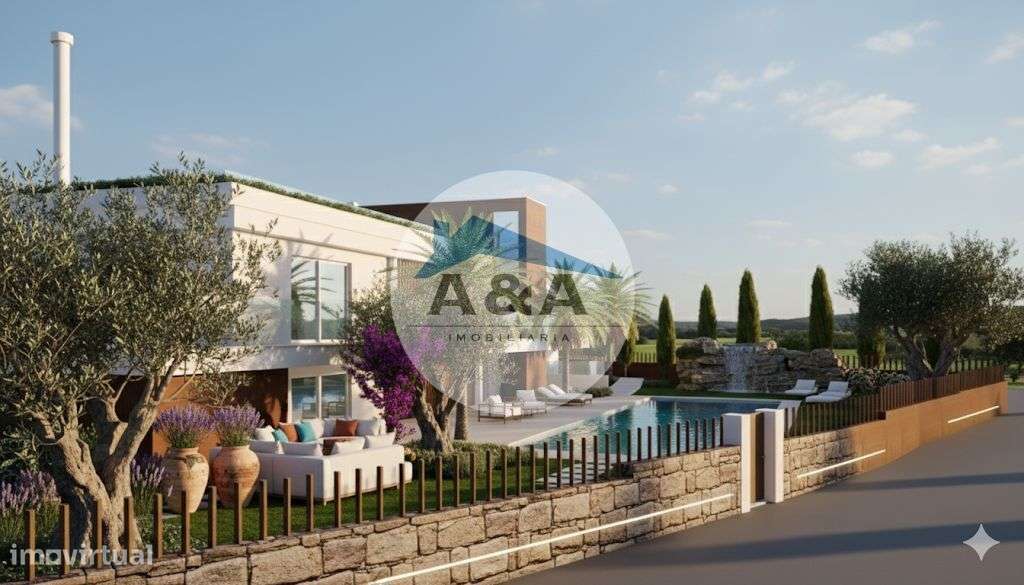 Exclusiva Moradia Contemporânea a 700 metros da Praia de São Rafael...-1