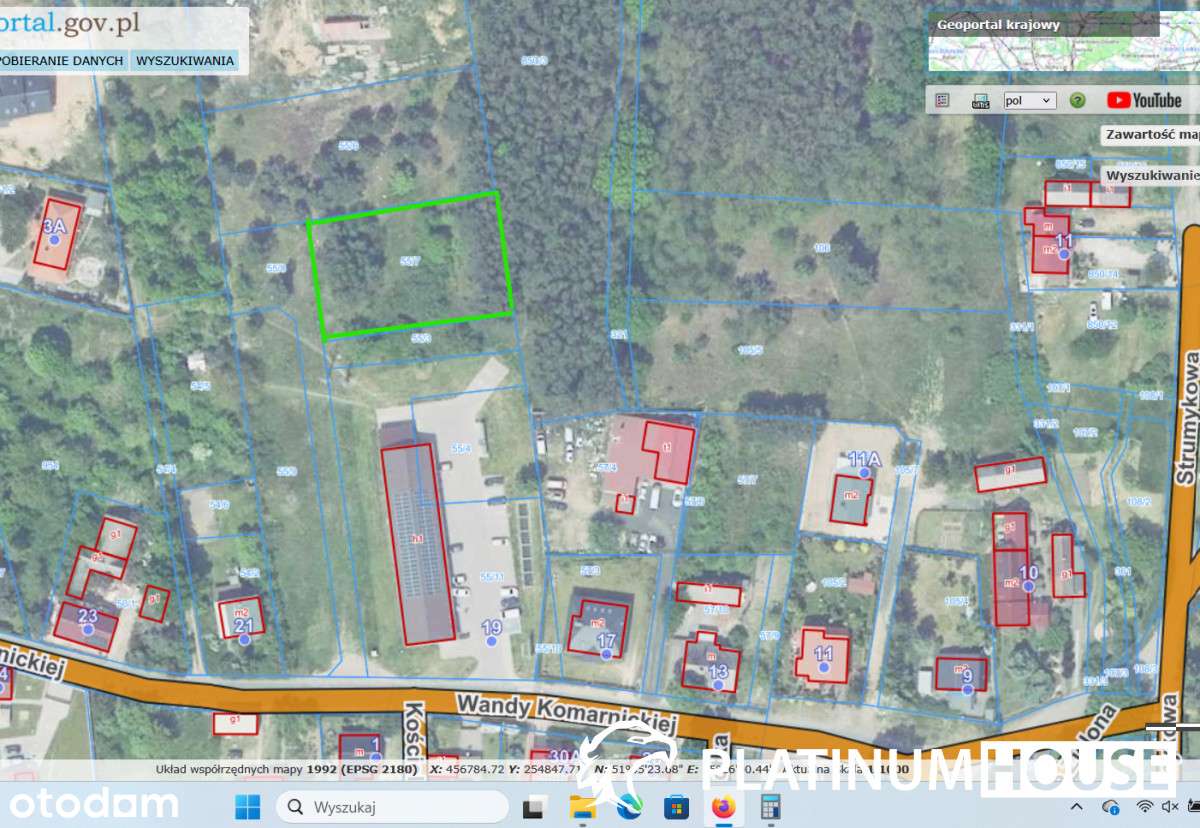 Działka na sprzedaż – Wilkanowo, gm. Świdnica - Pełny obrazek: 3/3