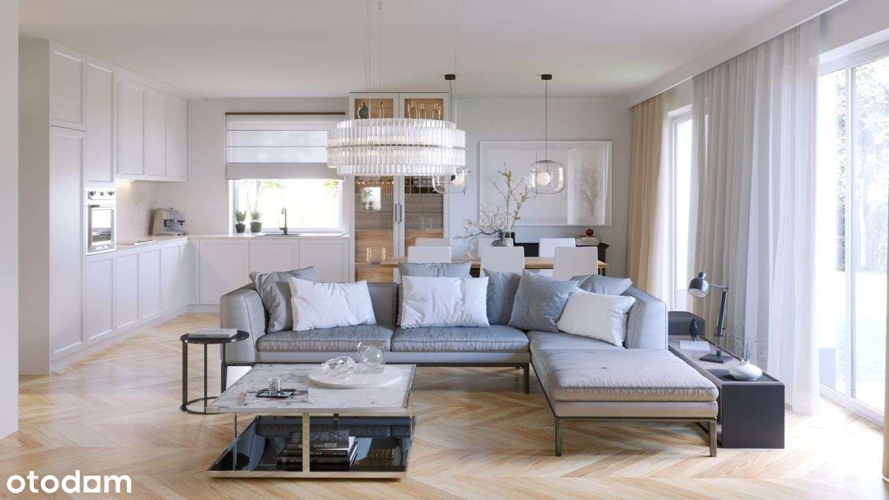 przestronny apartament z ogrodem, dom pod miastem-2