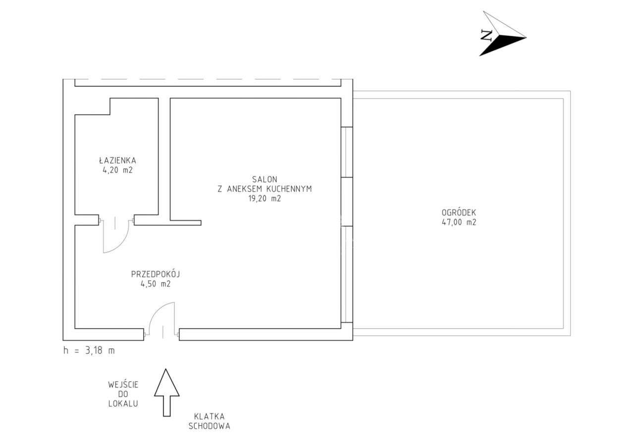 Śródmieście, Ul. Kurkowa, Kawalerka, Parter, Ogród-9
