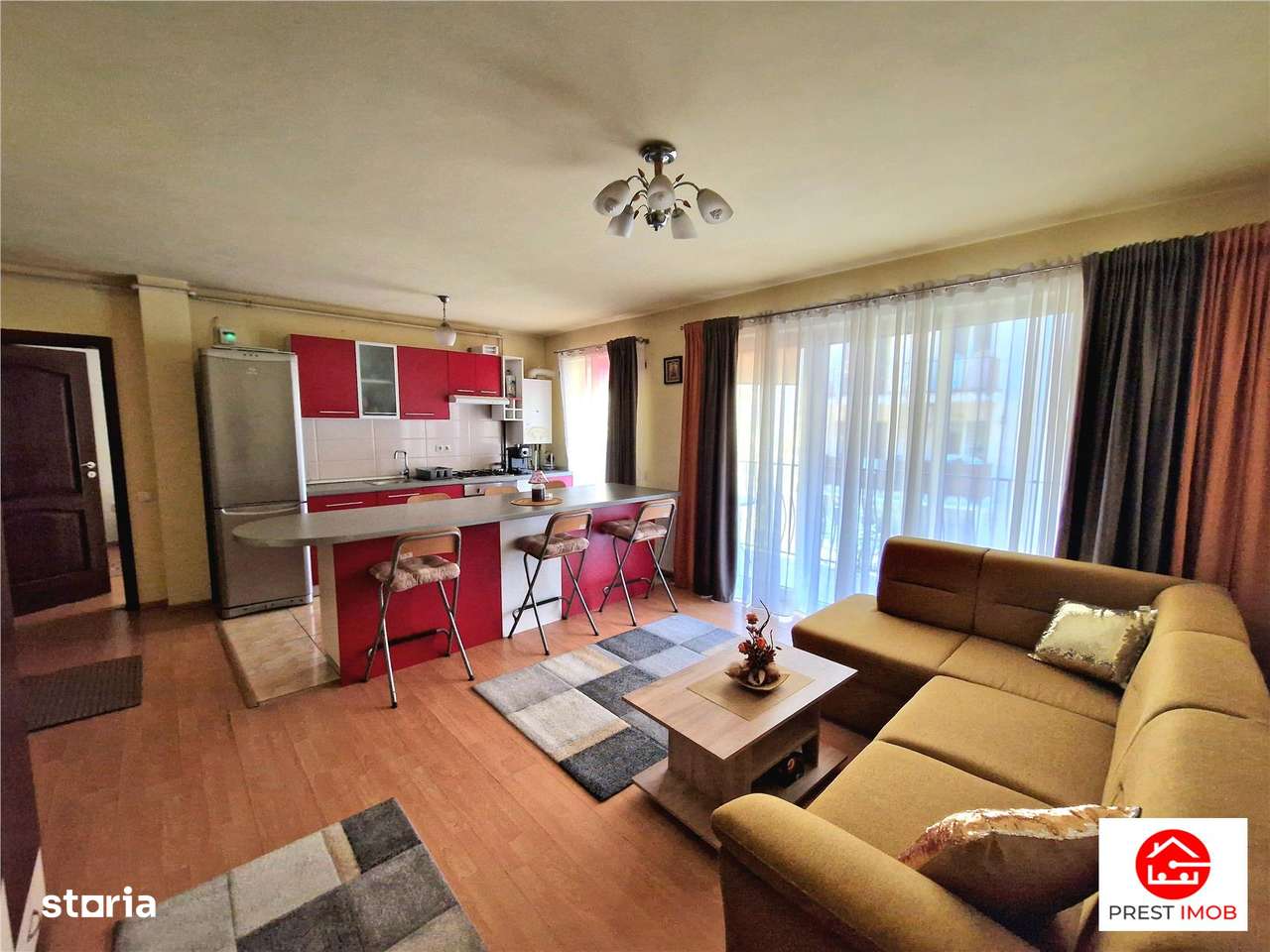 Apartament 2 camere si parcare Floresti | comision 0-9