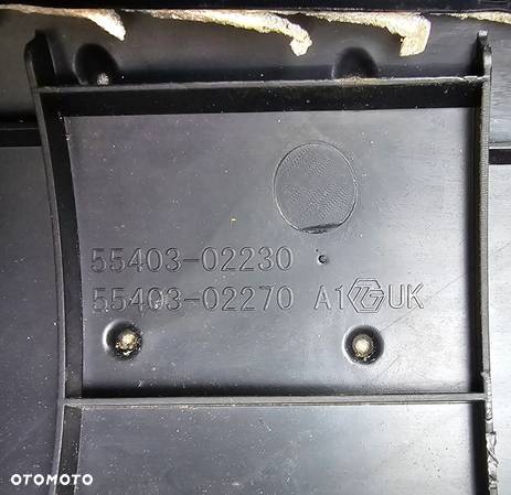 Listwa ozdobna dekor konsoli ramka Toyota Auris II Lift 55403-02230 - 11