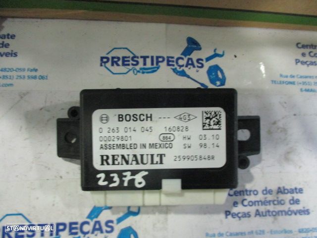 Peça - Modulo 259905848R 0263014045 Renault Clio 4 2012 Sensor Esta