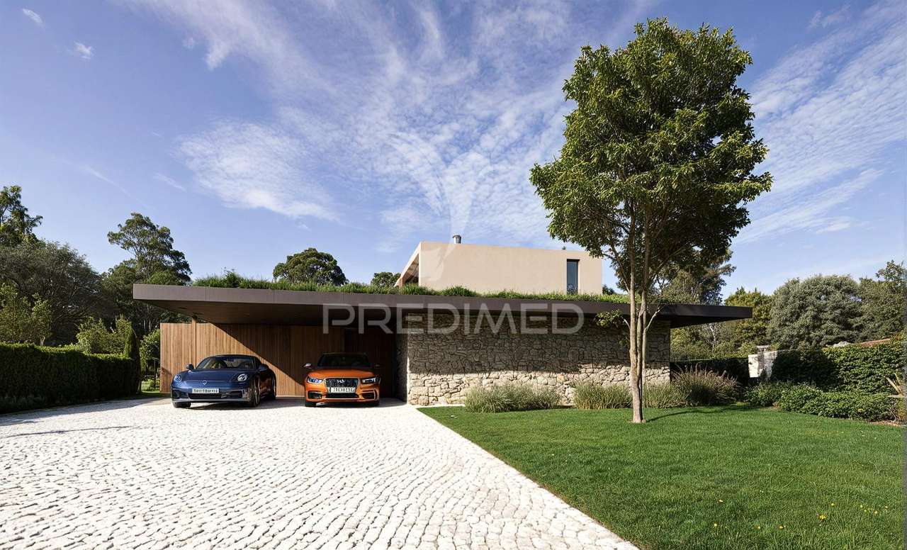 Moradia V4, em construção com piscina, Constância. - Grande imagem: 2/16