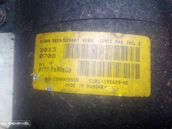 Compressor de ar condicionado FORD FIESTA VI (CB1,CB1) (2012-...) 1.0 ECOBOOST - 3