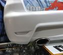 Para-choques traseiro Seat ibiza 6L Cupra em fibra com ou SEM ponteira tipo Cupra 100% inox - 3