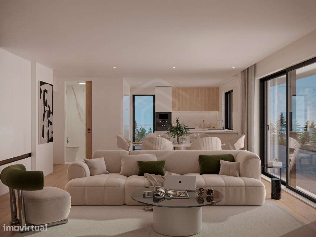 T3 Recuado, com Terraço de 149m2 e dois lugares de garagem - Grande imagem: 5/40