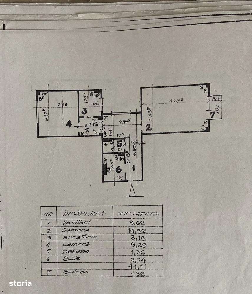 Apartament 2 camere de vânzare Lujerului-9