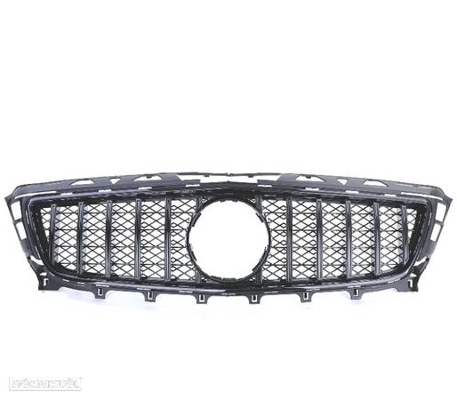 GRELHA FRONTAL PARA MERCEDES CLS C218 11-14 PRETO BRILHANTE - 4