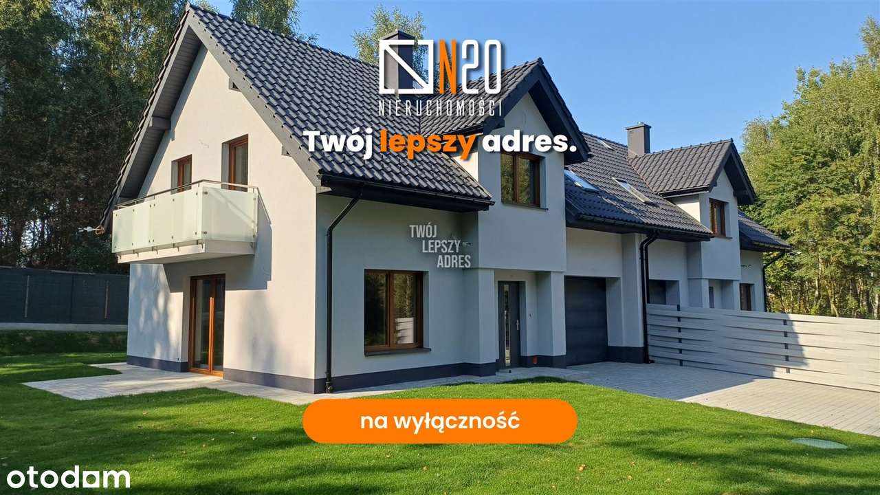Nowy DOM, 5 pokoi z garażem w wysokim standardzie!