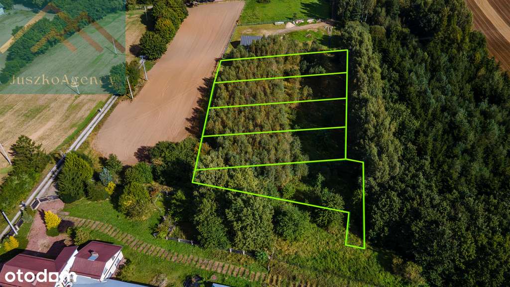 Rychnowo. Działki przy lesie z warunkami zabudowy.-19