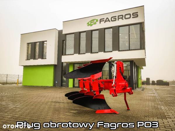 Nowy  pług OBROTOWY do orki  obrotek 2 3 4 5 skibowy PO POM FAGROS - 10