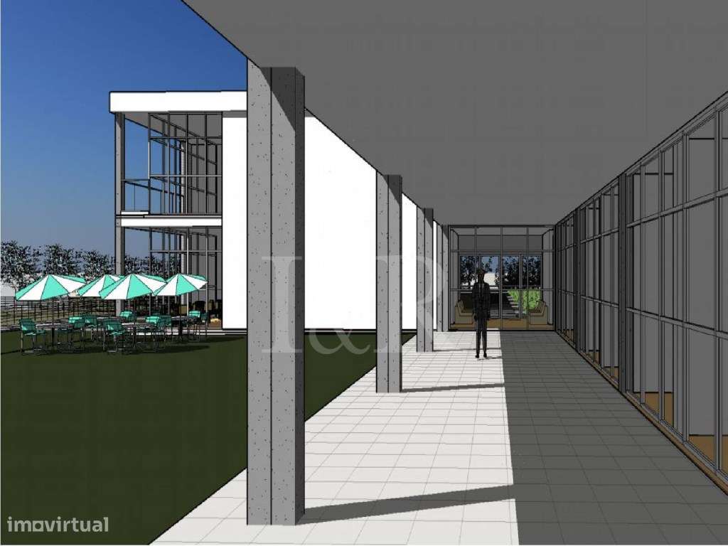 Terreno com projeto para residência sénior 5 estrelas em Santa Cruz - Grande imagem: 5/24