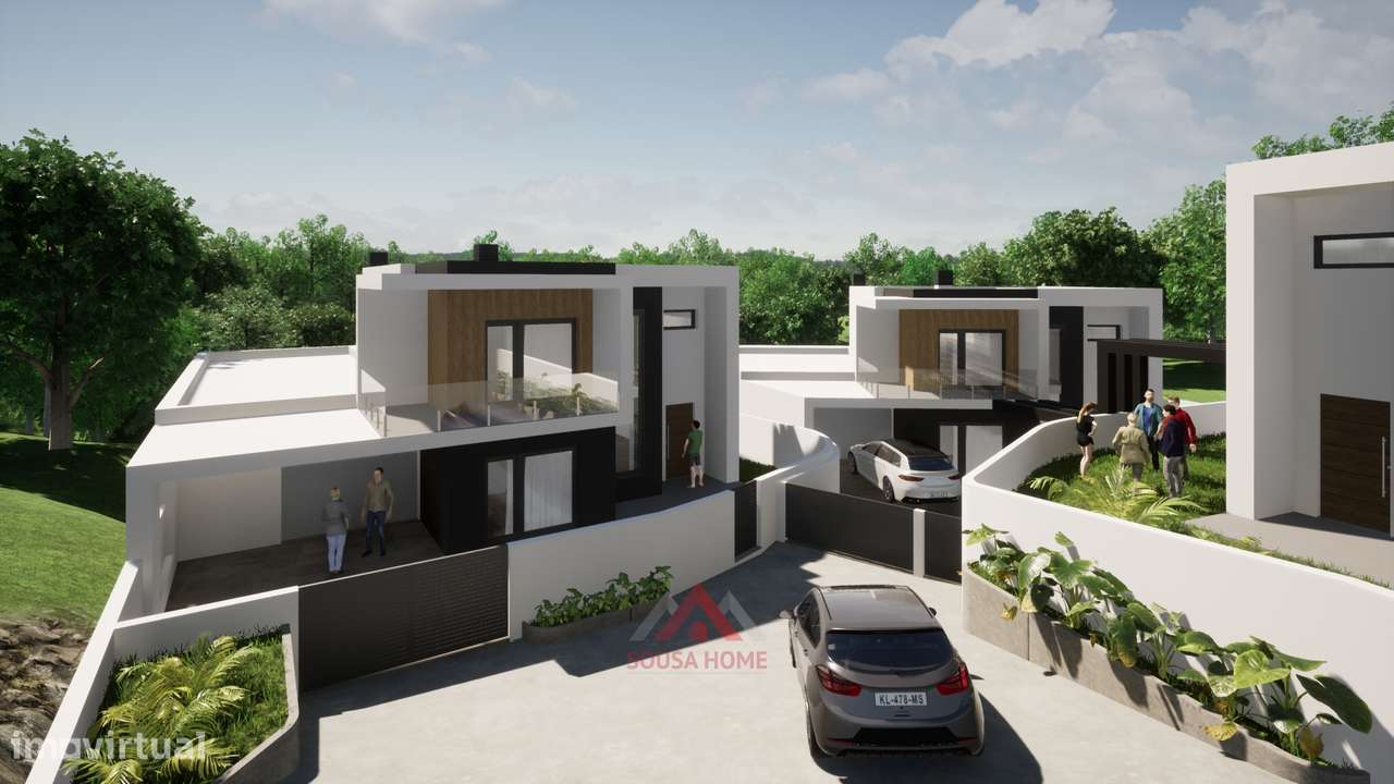 Proj 2 Moradias + Proj 3 Moradias - Casal de Matos - Grande imagem: 5/13