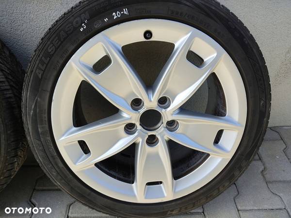 KOŁA OPONY CAŁOROCZNE FELGI ALUMINIOWE 17 AUDI A3 8P 5x112 7.5J 8P0601025BL - 4