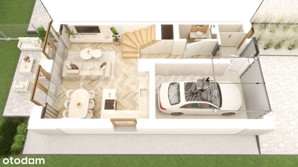 Bliźniak/ogród/cisza/łąki/pod Warszawą/trasa S8/-7