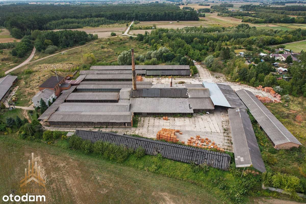 Teren inwestycyjny uzbrojony+budynki - pow. płocki-15