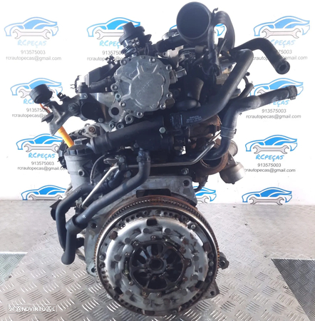 MOTOR COMPLETO 1.9 TDI 8V 105CV BKC SEAT LEON 1P ALTEA VW VOLKSWAGEN GOLF V 5 MK5 GOLF PLUS TOURAN AUDI A3 SKODA OCTAVIA MOTOR ARRANQUE ALTERNADOR BIMASSA COMPRESSOR AR CONDICIONADO BOMBA DIREÇÃO TURBO INJETOR BXE BLS - 2