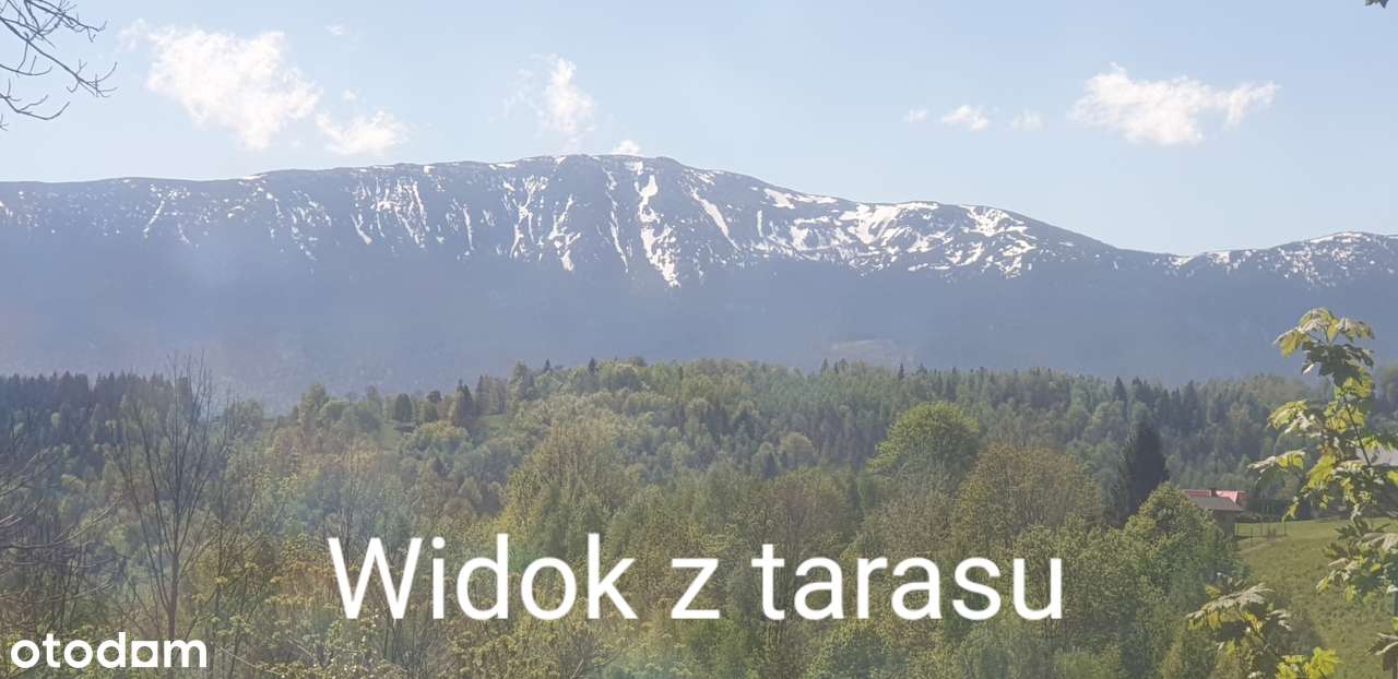 Dom z drewna działka widokowa Zawoja Babia Góra-1