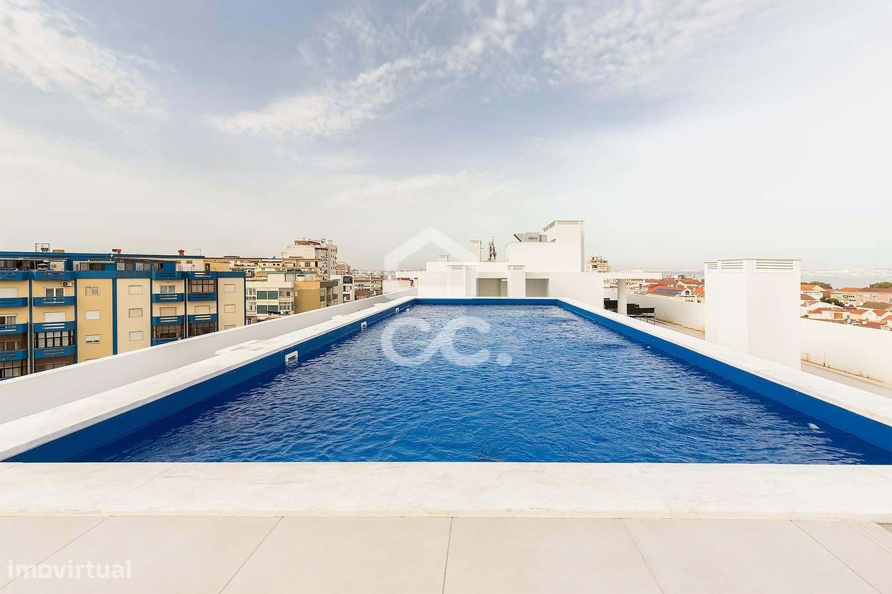 Apartamento T3 c/ Varanda | Condomínio JABA, Barreiro-11