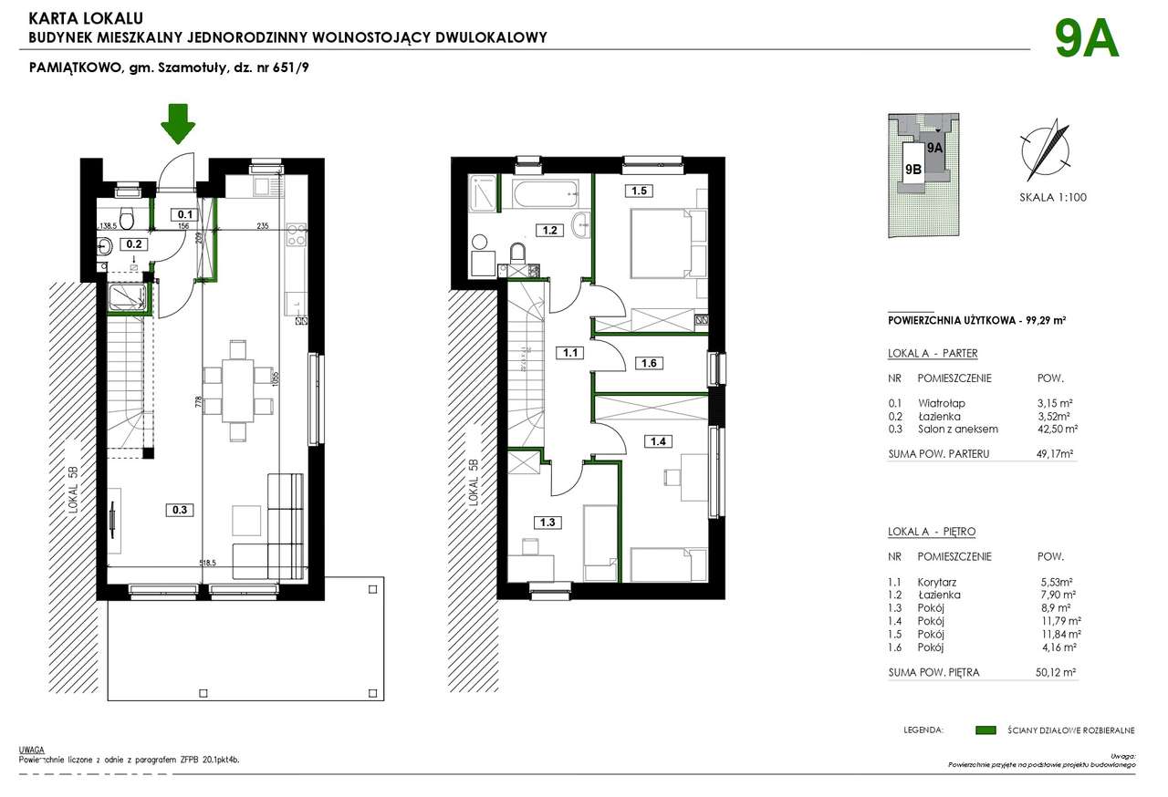 Nowy dom 3 sypialnie + garderoba / salon 45m / 18 min od POZNAŃ Główny-1