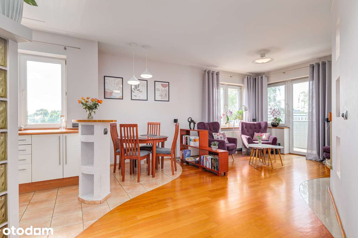 Mieszkanie 3-pokoje, Wawer – 73,1 m² z balkonem, kominkiem i garderobą-4