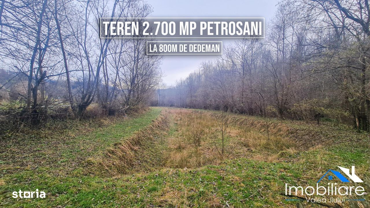 Teren, Petrosani, 2700mp