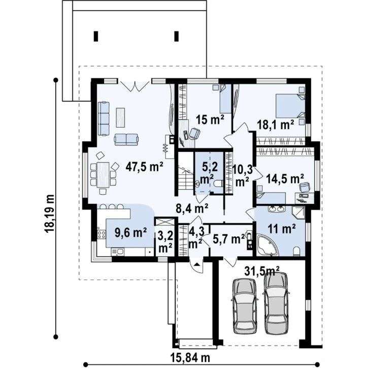 Dom wolnostojący jednorodzinny w Sierra Golf Park-4