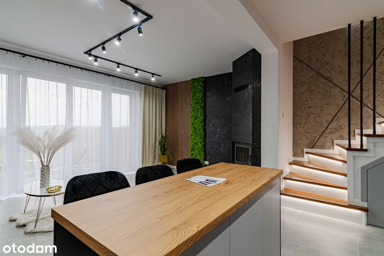 NOWA CENA! Dom szeregowy z Garażem,Kominkiem i Ogrodem-teraz 799tys zł - Pełny obrazek: 4/18